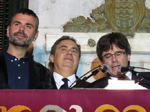 Fires 2015. El Pregó a la plaça del Vi