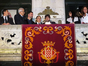 Fires 2015. El Pregó a la plaça del Vi