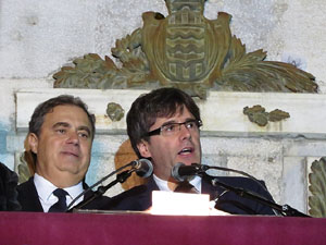 Fires 2015. El Pregó a la plaça del Vi