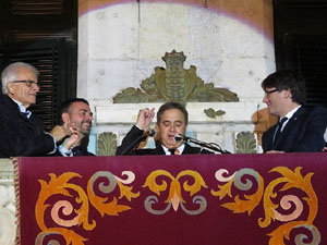 Fires 2015. El Pregó a la plaça del Vi