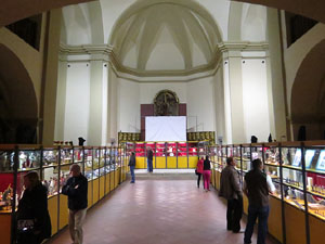 Fires 2015. Exposició Soldat de Plom a l'església de Sant Lluc