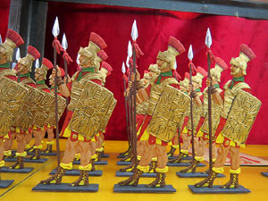 Fires 2015. Exposició Soldat de Plom a l'església de Sant Lluc