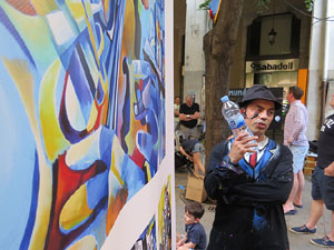 inund'ART 2016. Exposicions, exhibicions i activitats a la Rambla de la Llibertat i la pla&ccedil;a Catalunya