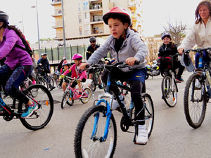 Bicicletada de Reis organitzada pel col&middot;lectiu Moute en bici