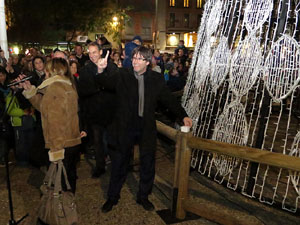 Nadal 2015 a Girona. Encesa dels llums de Nadal