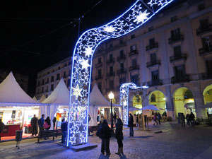 Nadal 2015 a Girona. La decoració nadalenca dels carrers