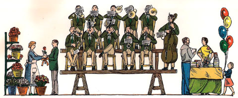 Diada de Sant Jordi de 1975. Festes de la Rambla i Argenteria