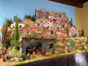 Nadal 2015 a Girona. El pessebre de l'Ajuntament