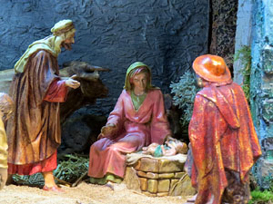 Nadal 2015 a Girona. El pessebre de l'Ajuntament