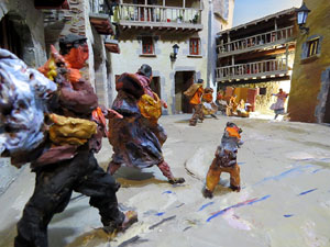 Nadal 2015 a Girona. Exposici&oacute; de pessebres a la Carbonera, organitzada per l'Associaci&oacute; de Pessebristes de Girona 