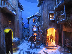 Nadal 2015 a Girona. Exposici&oacute; de pessebres a la Carbonera, organitzada per l'Associaci&oacute; de Pessebristes de Girona 