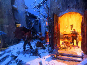 Nadal 2015 a Girona. Exposici&oacute; de pessebres a la Carbonera, organitzada per l'Associaci&oacute; de Pessebristes de Girona 