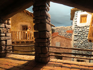 Nadal 2015 a Girona. Exposici&oacute; de pessebres a la Carbonera, organitzada per l'Associaci&oacute; de Pessebristes de Girona 