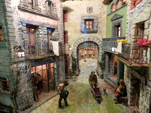 Nadal 2015 a Girona. Exposici&oacute; de pessebres a la Carbonera, organitzada per l'Associaci&oacute; de Pessebristes de Girona 