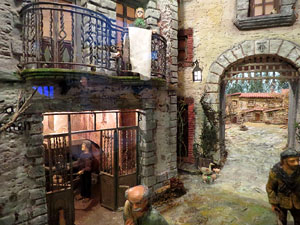 Nadal 2015 a Girona. Exposici&oacute; de pessebres a la Carbonera, organitzada per l'Associaci&oacute; de Pessebristes de Girona 