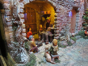Nadal 2015 a Girona. Exposici&oacute; de pessebres a la Carbonera, organitzada per l'Associaci&oacute; de Pessebristes de Girona 