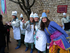 La Cavalcada de Reis 2016. El campament reial als Jardins de la Muralla