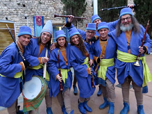 La Cavalcada de Reis 2016. El campament reial als Jardins de la Muralla