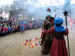 La Cavalcada de Reis 2016. El campament reial als Jardins de la Muralla