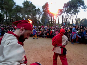 La Cavalcada de Reis 2016. El campament reial als Jardins de la Muralla