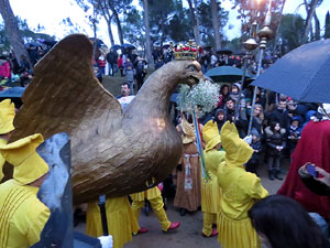 La Cavalcada de Reis 2016. El campament reial als Jardins de la Muralla