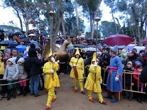 La Cavalcada de Reis 2016. El campament reial als Jardins de la Muralla