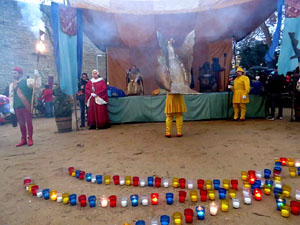 La Cavalcada de Reis 2016. El campament reial als Jardins de la Muralla