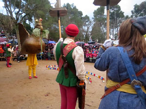 La Cavalcada de Reis 2016. El campament reial als Jardins de la Muralla