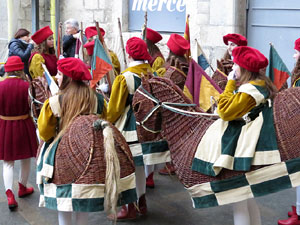 La Cavalcada de Reis 2016. La precavalcada pels carrers de Girona