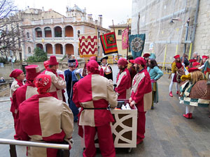La Cavalcada de Reis 2016. La precavalcada pels carrers de Girona