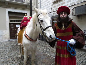 La Cavalcada de Reis 2016. La precavalcada pels carrers de Girona