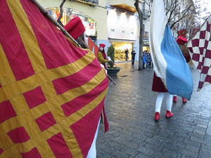 La Cavalcada de Reis 2016. La precavalcada pels carrers de Girona