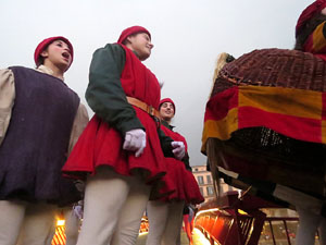 La Cavalcada de Reis 2016. Preparació de la Cavalcada