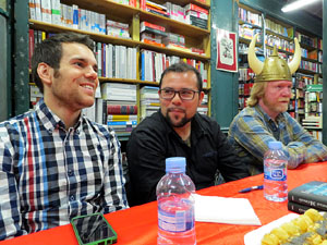 Sant Jordi 2016 a la Llibreria Geli. Signatures de llibres