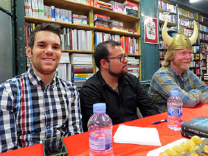 Sant Jordi 2016 a la Llibreria Geli. Signatures de llibres