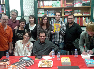 Sant Jordi 2016 a la Llibreria Geli. Signatures de llibres