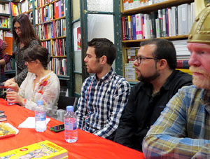 Sant Jordi 2016 a la Llibreria Geli. Signatures de llibres