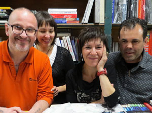 Sant Jordi 2016 a la Llibreria Geli. Signatures de llibres