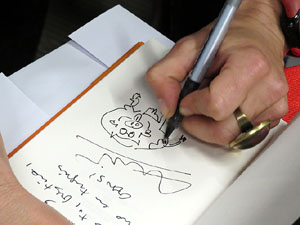 Sant Jordi 2016 a la Llibreria Geli. Signatures de llibres