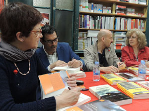 Sant Jordi 2016 a la Llibreria Geli. Signatures de llibres