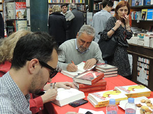 Sant Jordi 2016 a la Llibreria Geli. Signatures de llibres