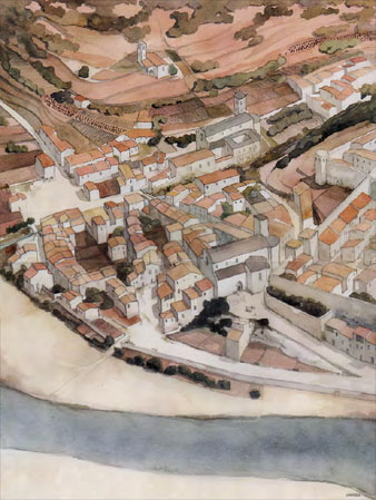 El sector nord de la ciutat de Girona. Burgs de Sant Feliu, Sant Pere de Galligants i Santa Eulàlia Sacosta, a mitjan segle XIII