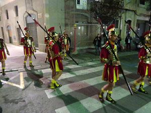 Setmana Santa 2016 a Girona. Processó del Sant Enterrament