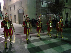 Setmana Santa 2016 a Girona. Processó del Sant Enterrament