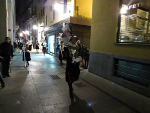 Setmana Santa 2016 a Girona. Process&oacute; del Sant Enterrament