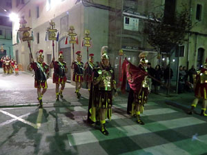 Setmana Santa 2016 a Girona. Processó del Sant Enterrament