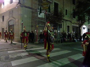 Setmana Santa 2016 a Girona. Processó del Sant Enterrament