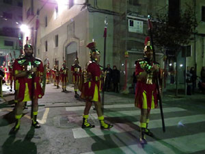 Setmana Santa 2016 a Girona. Processó del Sant Enterrament