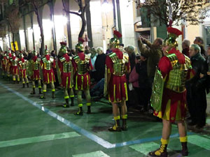 Setmana Santa 2016 a Girona. Processó del Sant Enterrament