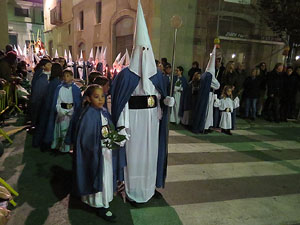 Setmana Santa 2016 a Girona. Process&oacute; del Sant Enterrament